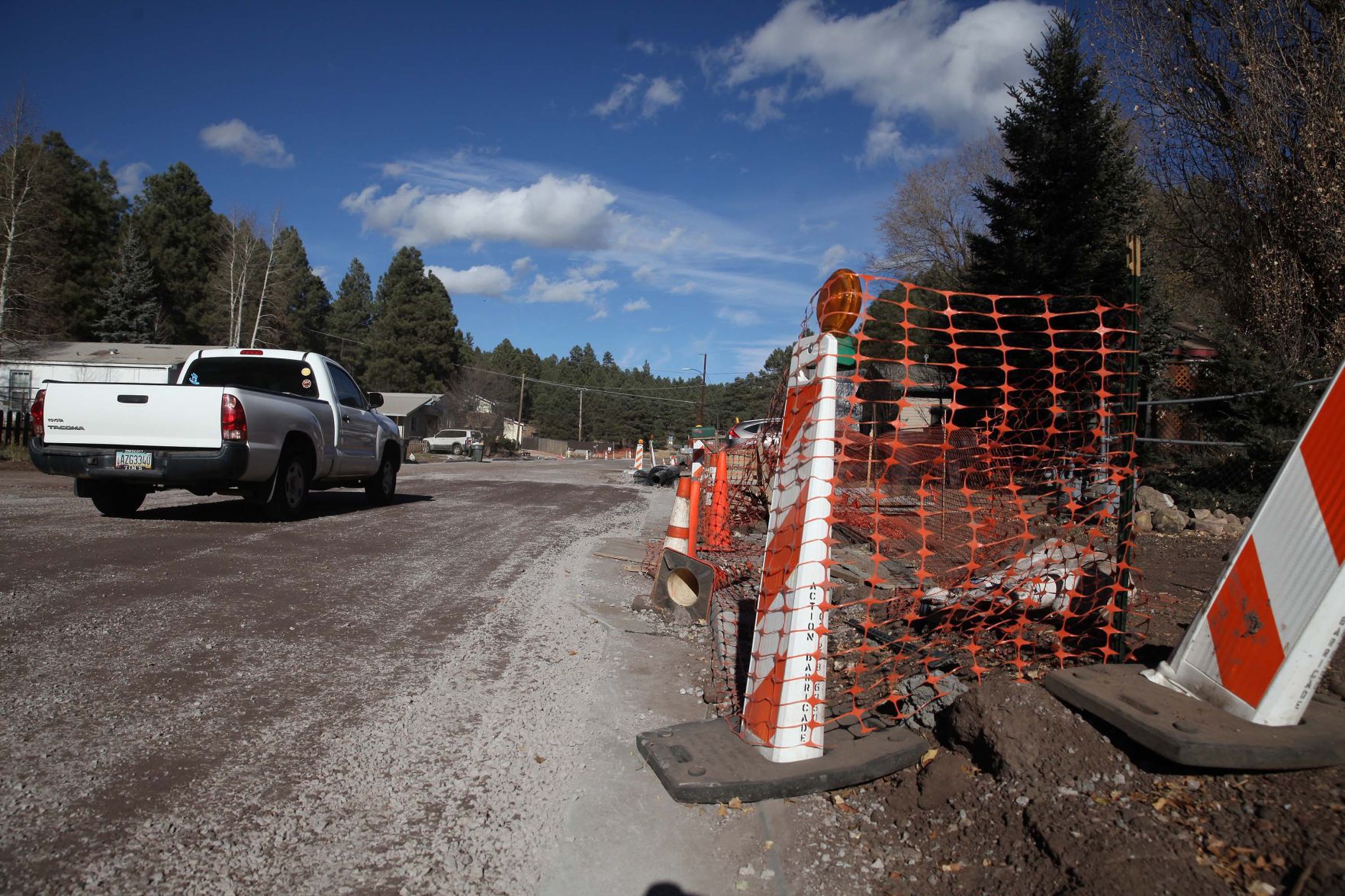 Zuni Drive Construction